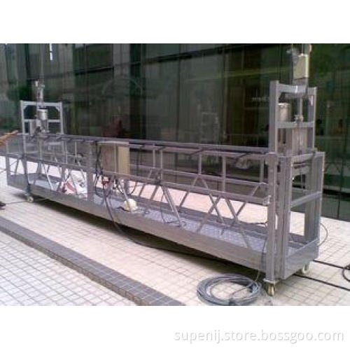 380V 50Hz Motor Moveable End Stirrup Suspended Access Platf